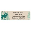 Moose Designer Rolled Address Labels