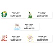 Little Angels Designer Rolled Address Label Assortment