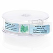 Winter Trees Designer Rolled Address Labels
