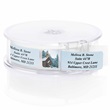 Church In Snow Designer Rolled Address Labels