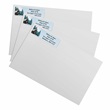Church In Snow Designer Rolled Address Labels