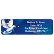 World Of Peace Designer Rolled Address Labels
