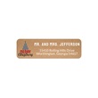 Buffalo Plaid Tree Rolled Address Labels with Dispenser