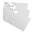 Black & White Floral Rolled Address Labels with Dispenser