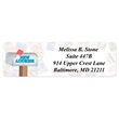 Just Moved Designer Rolled Address Labels