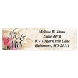 Mr And Mrs Designer Rolled Address Labels