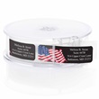 Prismatic Flag Rolled Address Labels with Dispenser