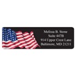 Prismatic Flag Rolled Address Labels with Dispenser