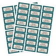 Natural Sheeted Address Labels