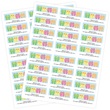 Flip Flops Sheeted Address Labels
