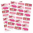 Shades Of Pink Sheeted Address Label Assortment