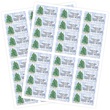 Winter Watercolor Sheeted Address Labels