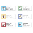 Petals Sheeted Address Label Assortment