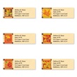 Fall Leaves Sheeted Address Label Assortment