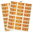 Fall Leaves Sheeted Address Label Assortment