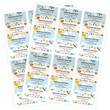 Personalized Seasons of The Year Assorted Sheeted Address Labels