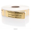 Front and Center Unlined Sophisticated Rolled Labels