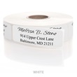 Front and Center Unlined Sophisticated Rolled Labels