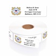 Coast Guard Retired Designer Rolled Address Labels