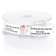 Floral Thank You For Your Business Labels with Dispenser