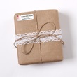 Floral Thank You For Your Business Labels with Dispenser