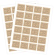 Polka Dot Baked With Love Personalized Goodie Labels