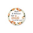 Little Cutie Round Baby Favor Sheeted Labels