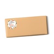 Little Cutie Round Baby Favor Sheeted Labels