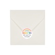 Personalized Rainbow Thank You Sheeted Labels