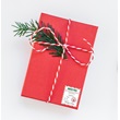 Personalized Santa Holiday Tag Labels