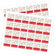 Personalized Holiday Lights Gift Tag Labels