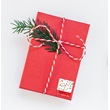 Personalized Holiday Lights Gift Tag Labels
