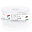 Teacher Color Crayon Rolled Classroom Labels with Dispenser