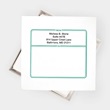 Green Border Personalized Shipping Labels