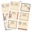 Snowman Personalized Shipping Labels
