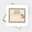 Snowman Personalized Shipping Labels