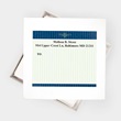 Navy Stripe Personalized Shipping Labels