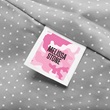 Personalized Pink Camouflage Square Water Resistant Name Labels