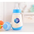 Personalized Blue & Purple Space Galaxy Round Water Resistant Name Labels