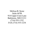 Jumbo Self-Inking Address Stamp 6 Lines