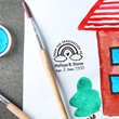 Kids Rainbow Artwork Self-Inking Stamper