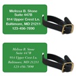 Premium Plastic Luggage And Bag Tags