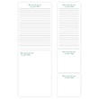 Personalized Memo Pad Assortment