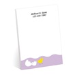 Spring Chick Surprise Personalized 4X6 Post It Notes