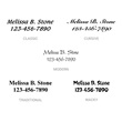 Solid White Personalized 4X6 Post It Notes