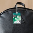Kids Dinosaur Double Sided Plastic Luggage & Bag Tag