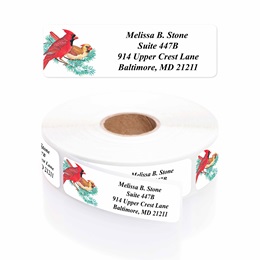 Cardinal Designer Rolled Address Labels