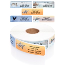 In The Wild Designer Rolled Address Label Assortment