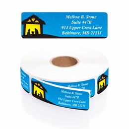 Hope Shines Designer Rolled Address Labels