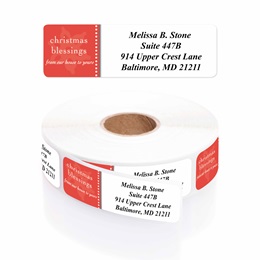 Modern Blessings Designer Rolled Address Labels